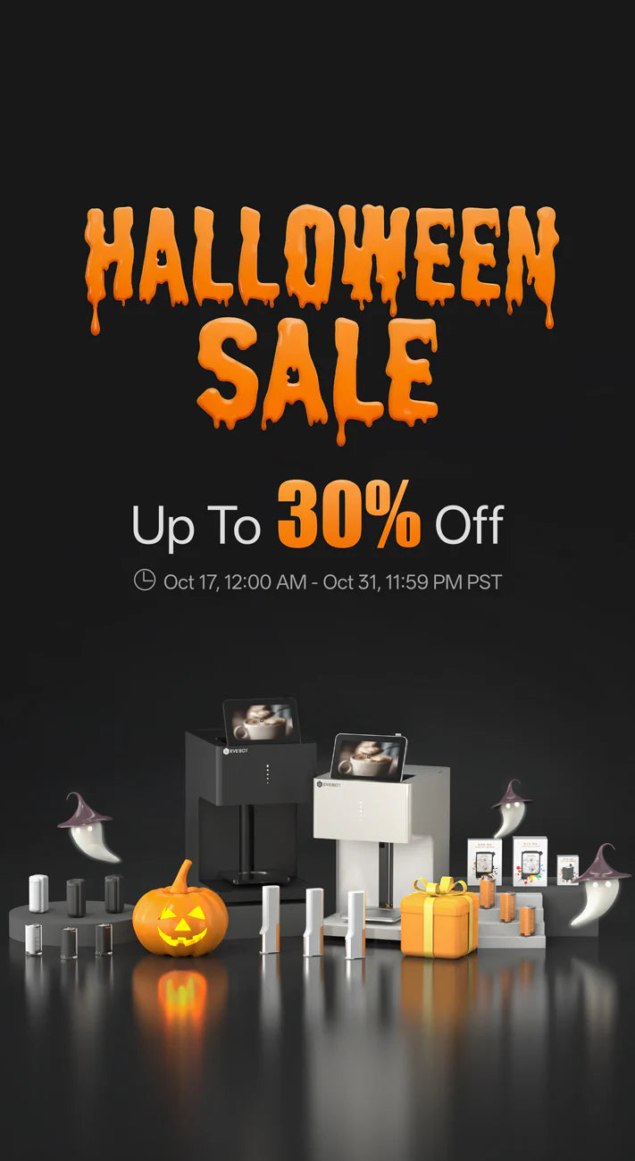 Food Printer, Coffee Printer, PrintPen on 2025 Halloween Sale